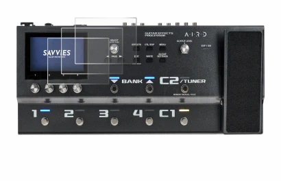 Abbildung des Geräts Boss GX-100 mit einer Vielzahl des Displayschutzes.