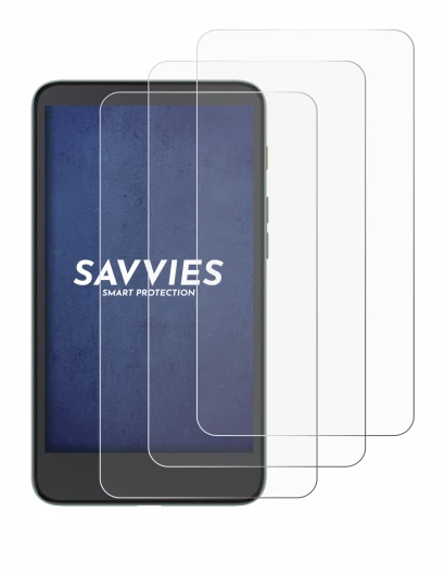 Abbildung des Geräts Xiaomi Moaan InkPalm 5 mit einer Vielzahl des Displayschutzes.