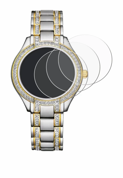 Abbildung des Geräts Citizen Eco Drive FE1234-50L mit einer Vielzahl des Displayschutzes.