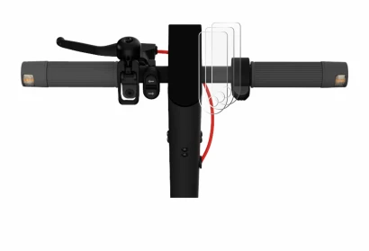 Abbildung des Geräts Xiaomi Mi 4 Lite E-Scooter (2. Gen.) mit einer Vielzahl des Displayschutzes.