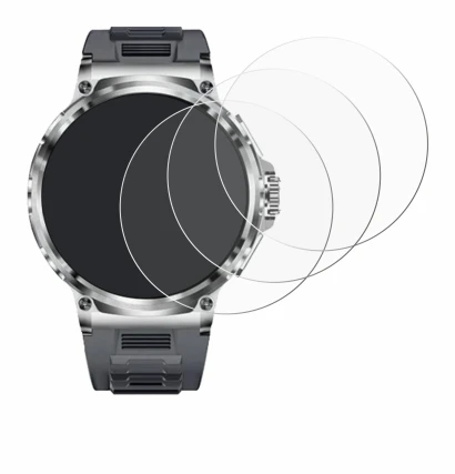 Abbildung des Geräts Smartwatch V69 1.85" mit einer Vielzahl des Displayschutzes.