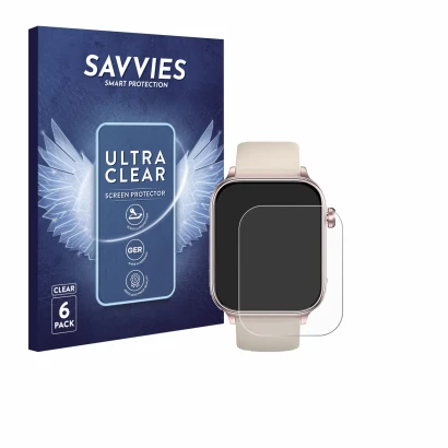 Vorderseite einer Produktverpackung mit dem Markenlogo Savvies. Daneben ist das Gerät Marsyu ET570 1.96" mit dem zugehörigen D
