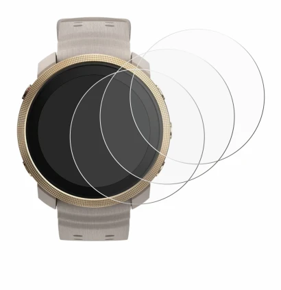 Abbildung des Geräts Polar Vantage M3 mit einer Vielzahl des Displayschutzes.