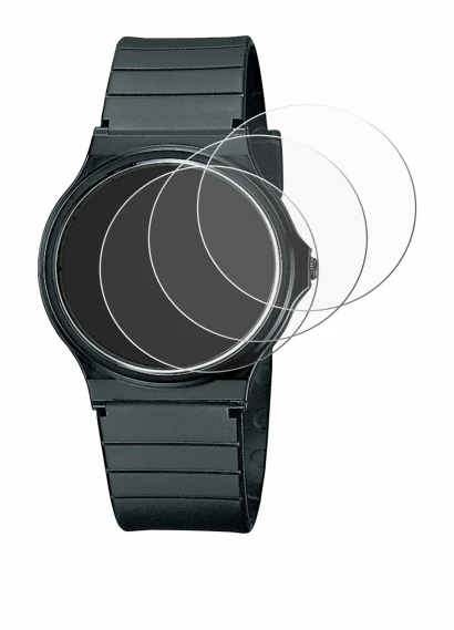 Abbildung des Geräts Casio Collection MQ-24 mit einer Vielzahl des Displayschutzes.