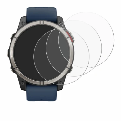 Abbildung des Geräts Garmin quatix 7 Pro mit einer Vielzahl des Displayschutzes.