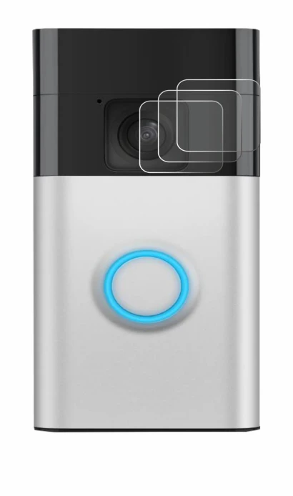 Abbildung des Geräts Ring Battery Video Doorbell mit einer Vielzahl des Displayschutzes.