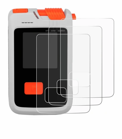 Abbildung des Geräts Mammut Barryvox Barryvox 2 mit einer Vielzahl des Displayschutzes.