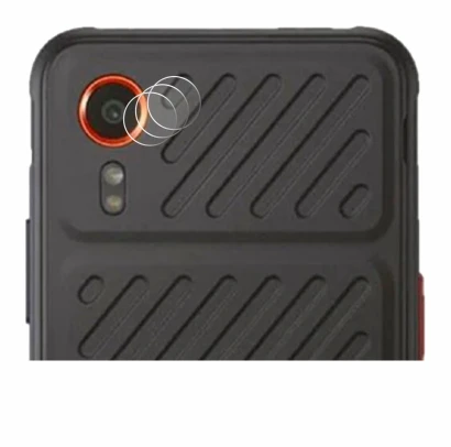 Abbildung des Geräts Samsung Galaxy XCover 7 Enterprise Edition (NUR Kameraschutz) mit einer Vielzahl des Displayschutzes.