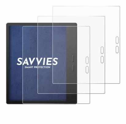 Abbildung des Geräts Boox Go 7 mit einer Vielzahl des Displayschutzes.