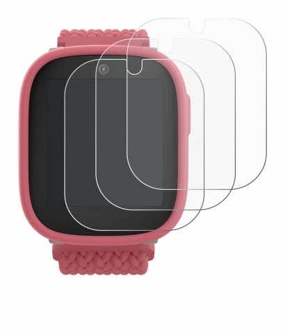 Abbildung des Geräts Xplora X6 Play 2025 (2. Generation) mit einer Vielzahl des Displayschutzes.