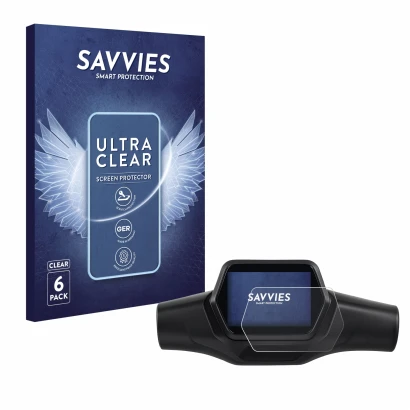 Vorderseite einer Produktverpackung mit dem Markenlogo Savvies. Daneben ist das Gerät Segway Ninebot ZT3 Pro D mit dem zugehör