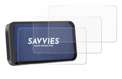 Abbildung des Geräts Carpuride W603B 6.3" mit einer Vielzahl des Displayschutzes.