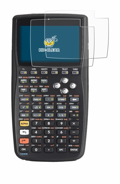 Abbildung des Geräts HP 50g F2229AA#UUZ mit einer Vielzahl des Displayschutzes.