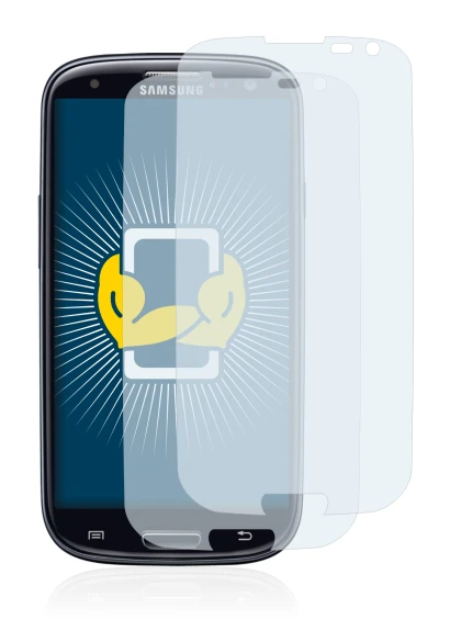 Abbildung des Geräts Samsung Galaxy S3 Neo I9300I mit einer Vielzahl des Displayschutzes.