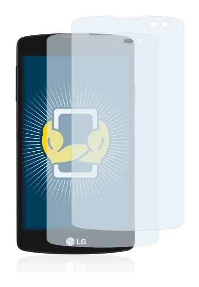 Abbildung des Geräts LG F60 mit einer Vielzahl des Displayschutzes.