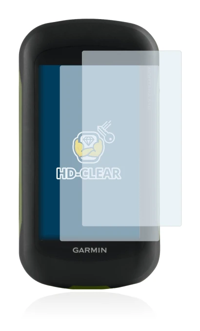 Abbildung des Geräts Garmin Montana 610 mit einer Vielzahl des Displayschutzes.