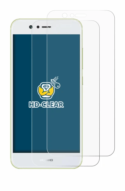 Abbildung des Geräts Huawei Nova 2 mit einer Vielzahl des Displayschutzes.