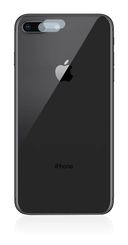 Abbildung des Geräts Apple iPhone 8 Plus (NUR Kameraschutz) mit einer Vielzahl des Displayschutzes.