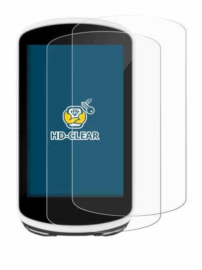 Abbildung des Geräts Garmin Edge 1030 mit einer Vielzahl des Displayschutzes.