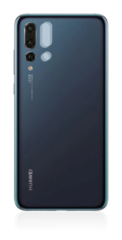 Abbildung des Geräts Huawei P20 Pro (NUR Kameraschutz) mit einer Vielzahl des Displayschutzes.
