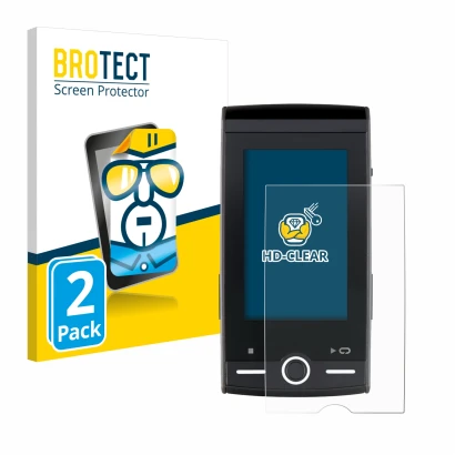 Vorderseite einer Produktverpackung mit dem Markenlogo BROTECT. Daneben ist das Gerät Sigma ROX 12.0 Sport mit dem zugehörigen