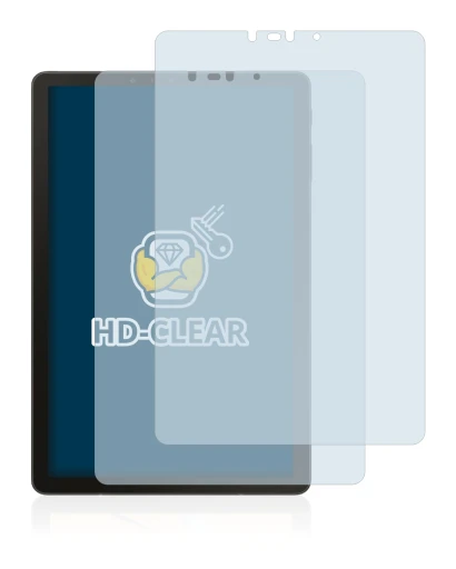 Abbildung des Geräts Samsung Galaxy Tab S4 10.5 mit einer Vielzahl des Displayschutzes.