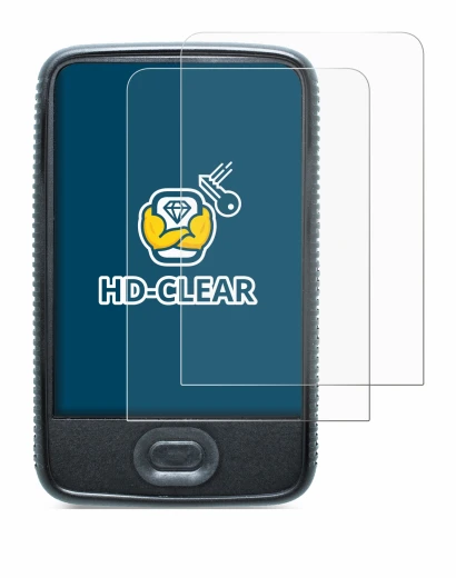 Abbildung des Geräts Dexcom G6 Receiver CGM mit einer Vielzahl des Displayschutzes.