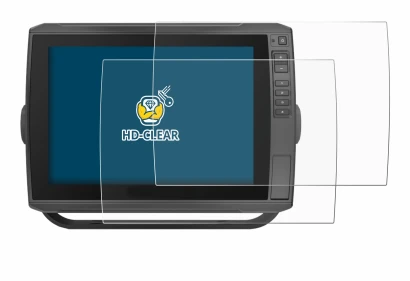 Abbildung des Geräts Garmin ECHOMAP Ultra 102sv mit einer Vielzahl des Displayschutzes.