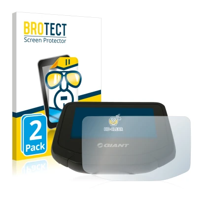 Vorderseite einer Produktverpackung mit dem Markenlogo BROTECT. Daneben ist das Gerät Giant RideControl Evo mit dem zugehörige