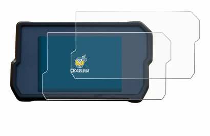 Abbildung des Geräts KTM 790 Adventure 2019+ mit einer Vielzahl des Displayschutzes.