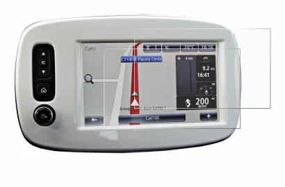 Abbildung des Geräts TomTom Smart 453 2018 mit einer Vielzahl des Displayschutzes.