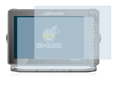 Abbildung des Geräts Lowrance HDS Live 12" mit einer Vielzahl des Displayschutzes.