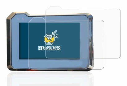 Abbildung des Geräts KTM 1290 Super Duke R 2020/2022 TFT-Display 5" mit einer Vielzahl des Displayschutzes.