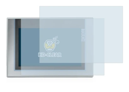 Abbildung des Geräts Siemens Simatic TP1200 Comfort mit einer Vielzahl des Displayschutzes.