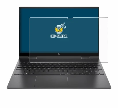 Abbildung des Geräts HP Envy x360 (15-eX) (358 mm x 230 mm) mit einer Vielzahl des Displayschutzes.