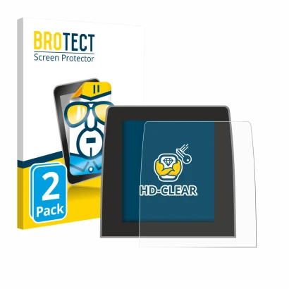 Vorderseite einer Produktverpackung mit dem Markenlogo BROTECT. Daneben ist das Gerät Renault Captur 2 2020 Easy Link 9.3" mit