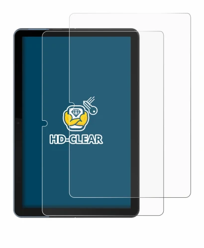 Abbildung des Geräts Lenovo IdeaPad Duet Chromebook 10.1" mit einer Vielzahl des Displayschutzes.