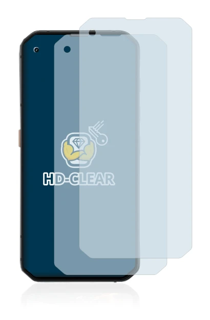 Abbildung des Geräts Blackview BL6000 Pro 5G mit einer Vielzahl des Displayschutzes.