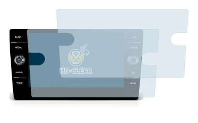 Abbildung des Geräts Volkswagen Tiguan R-Line TDI 2020 Discover Media 8" 2020 mit einer Vielzahl des Displayschutzes.