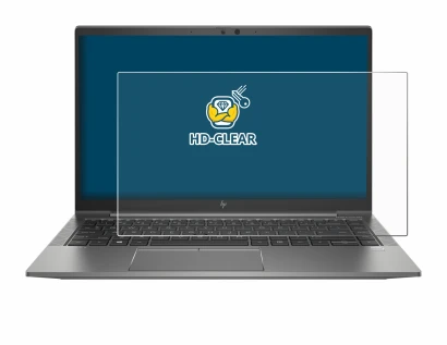 Abbildung des Geräts HP ZBook Firefly 14 G8 mit einer Vielzahl des Displayschutzes.