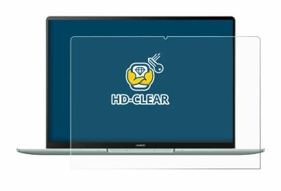 Abbildung des Geräts Huawei MateBook 14s mit einer Vielzahl des Displayschutzes.