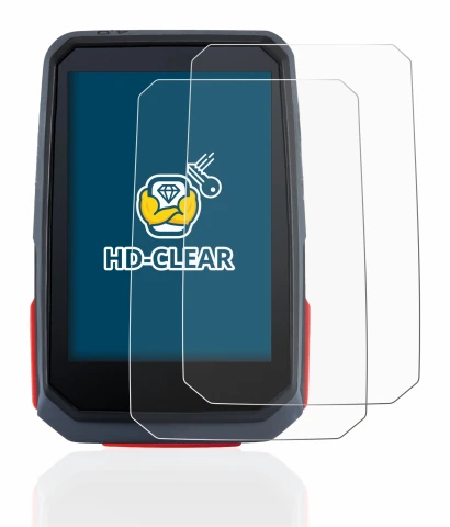 Abbildung des Geräts Sigma ROX 4.0 mit einer Vielzahl des Displayschutzes.