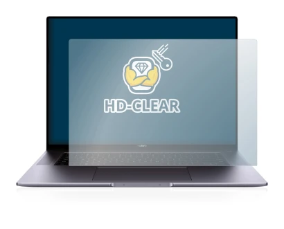 Abbildung des Geräts Huawei MateBook 16 mit einer Vielzahl des Displayschutzes.