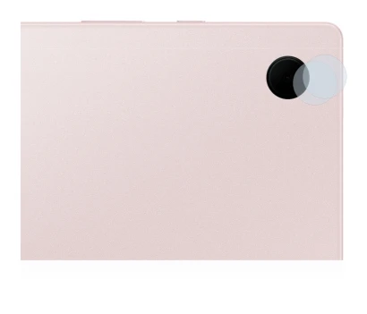 Abbildung des Geräts Samsung Galaxy Tab A8 WiFi (NUR Kameraschutz) mit einer Vielzahl des Displayschutzes.