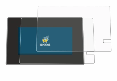 Abbildung des Geräts Renault Trafic 2021 Easy Link 8" mit einer Vielzahl des Displayschutzes.