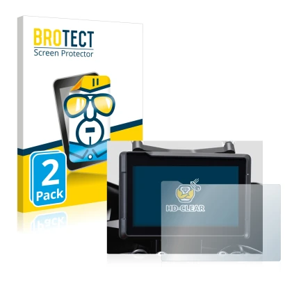 Vorderseite einer Produktverpackung mit dem Markenlogo BROTECT. Daneben ist das Gerät KTM 1290 Super Duke GT 2022 TFT 7" Tacho