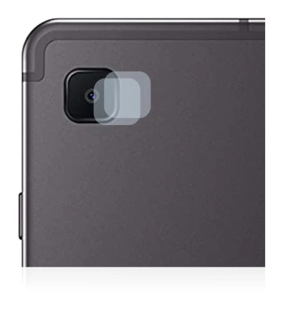 Abbildung des Geräts Samsung Galaxy Tab S6 Lite WiFi 2022 (NUR Kameraschutz) mit einer Vielzahl des Displayschutzes.