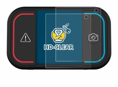 Abbildung des Geräts Saphe Drive Mini mit einer Vielzahl des Displayschutzes.