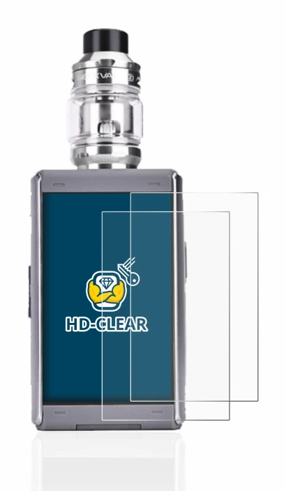 Abbildung des Geräts GeekVape T200 mit einer Vielzahl des Displayschutzes.