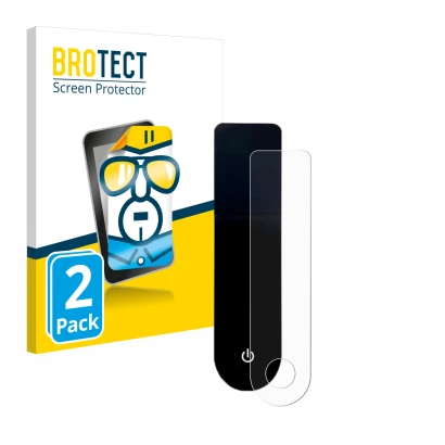 Vorderseite einer Produktverpackung mit dem Markenlogo BROTECT. Daneben ist das Gerät Xiaomi Mi 3 E-Scooter mit dem zugehörige